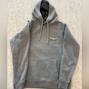 BURLEBO Men’s Hoodie. Grey. Size M.